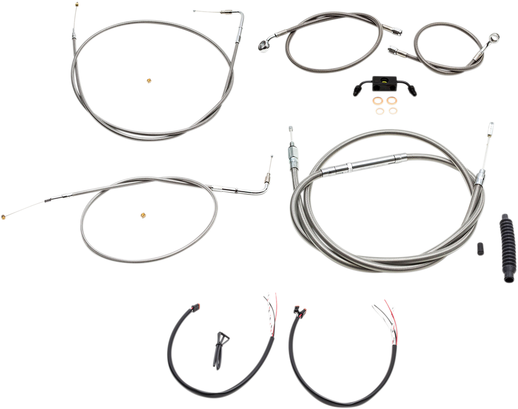 Handlebar Cable/Brake Line Kit - Complete - 15