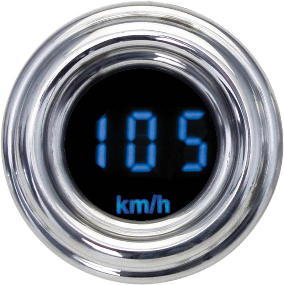 1-7/8" KPH 4000 Series Speedometer - Blue Display - Lutzka's Garage