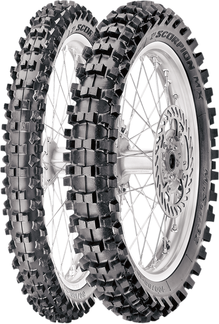 Tire - Scorpion™ MX32 Mid Soft - Front - 70/100-17 - 57M