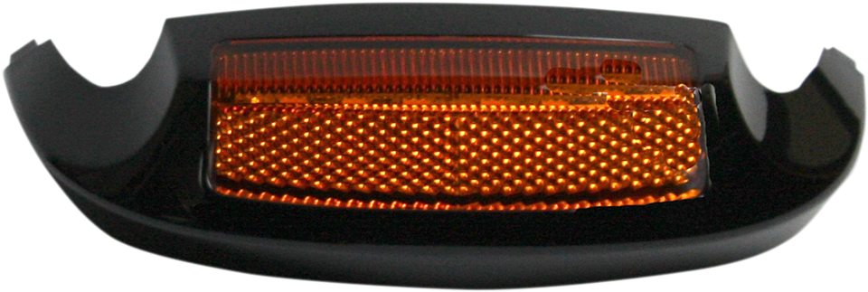 Led Front Fender Tip - Amber LED/Amber Lens - Black - Lutzka's Garage