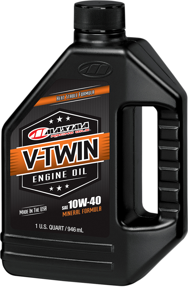 V-Twin Oil - 10W-40 - 1 U.S. quart