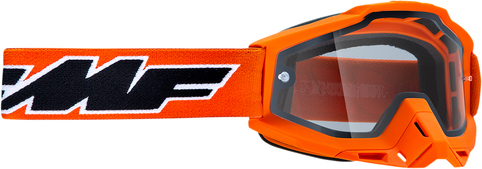 PowerBomb Enduro Goggles - Rocket - Orange - Clear - Lutzka's Garage