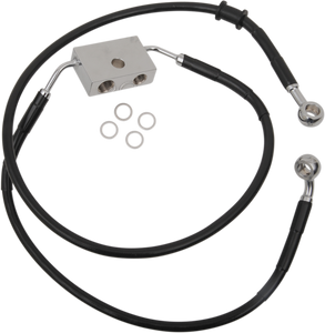 Brake Line - Front - +10" - Black - XL - Lutzka's Garage