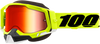 Racecraft 2 Snow Goggles - Fluo Yellow - Red Mirror - Lutzka's Garage