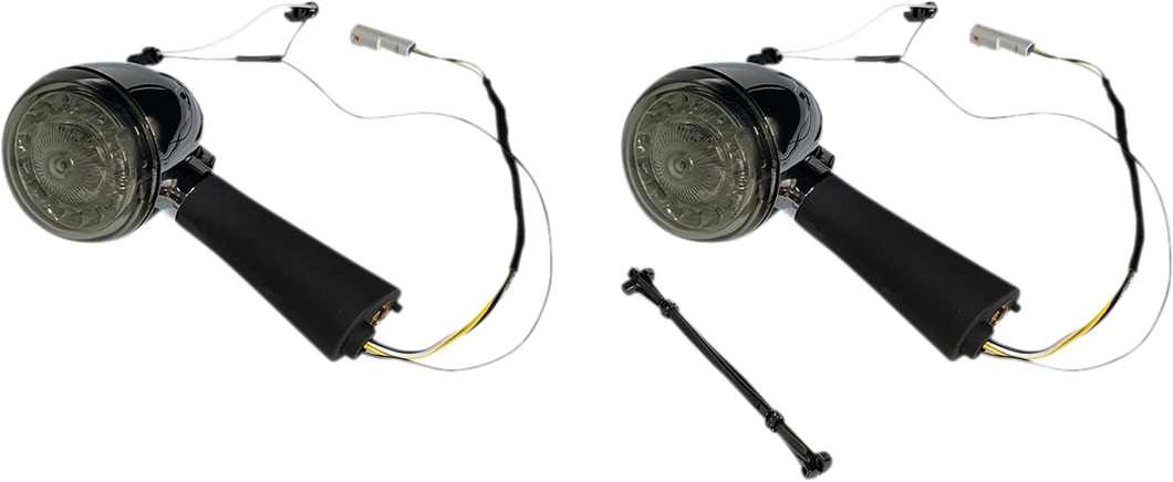 Rear LED Tun Signal Ringz - Smoke - Scout