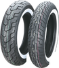 Tire - D404 - Front - Wide Whitewall - 150/80-16