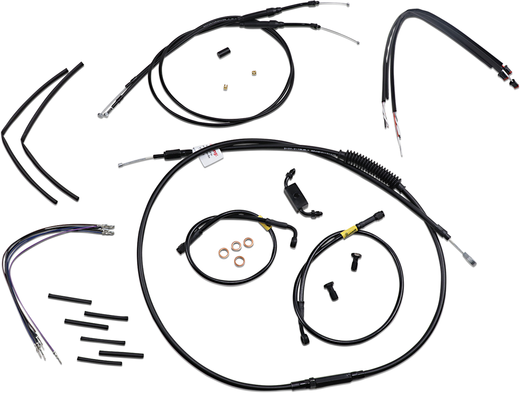 Handlebar Cable and Brake Line Kit - 12