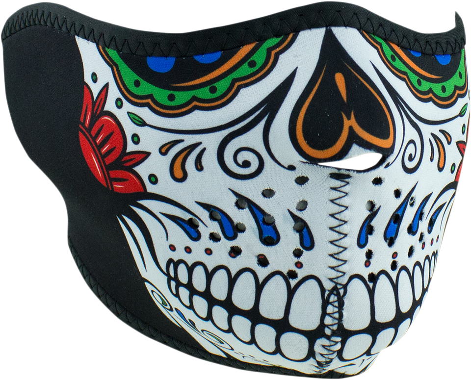 Half Mask - Muerte Skull