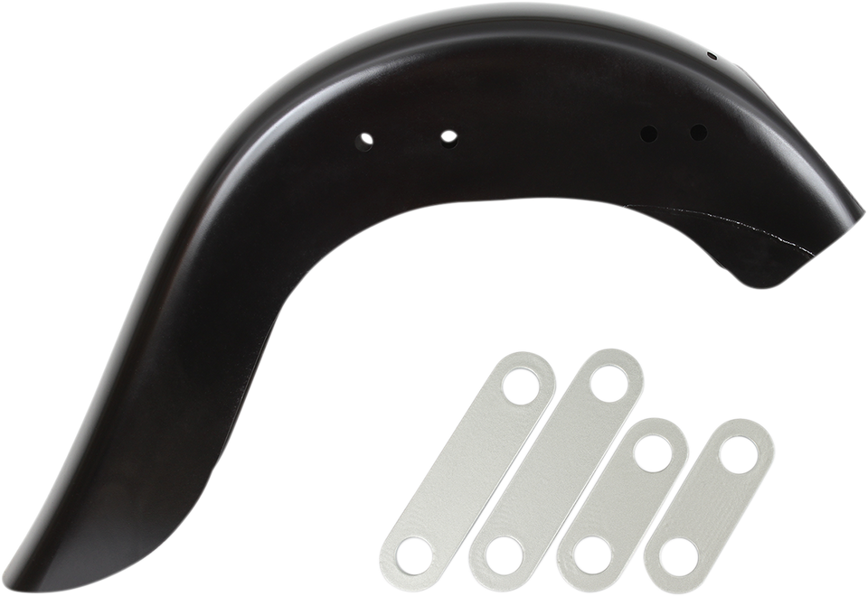 Benchmark Rear Fender - Smooth - Steel - FLHC - Lutzka's Garage