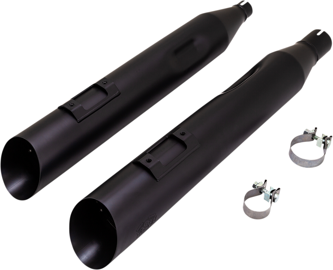 Blackslash Slip-On Muffler - Black - Lutzka's Garage