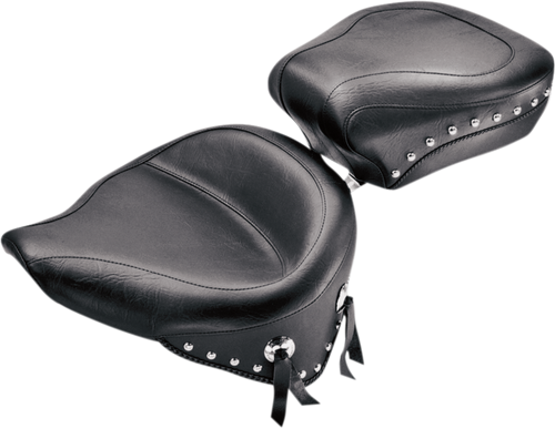 Wide Rear Seat - Studded - Softail 84-99