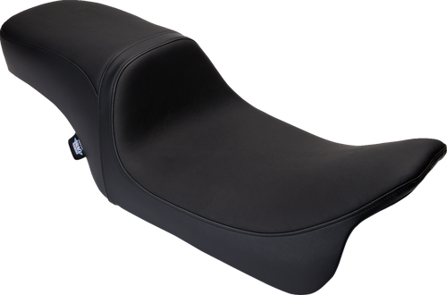 Predator 2Up Seat - Vinyl - Black - Smooth - w/o Backrest - FLH 08-23 - Lutzka's Garage