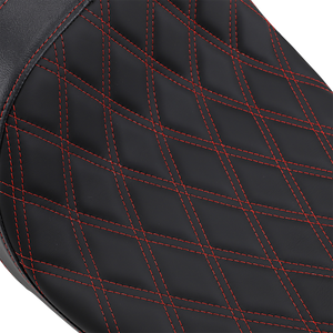 Predator 2-Up Seat - Double Diamond - Red Stitching - FL 08-22