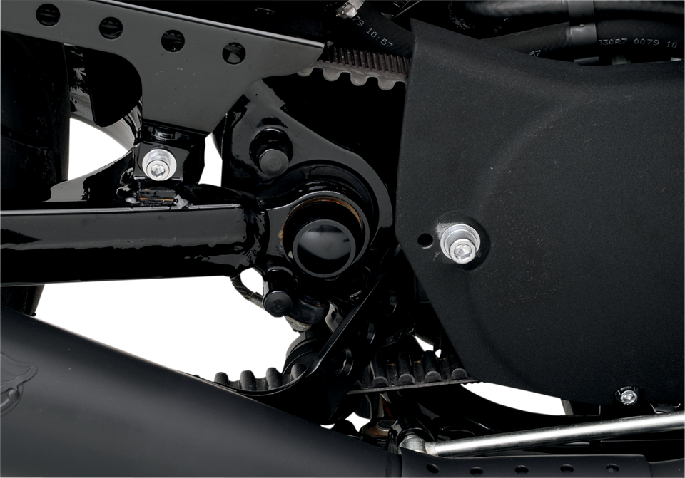 Swingarm Pivot Bolt Cover - Gloss Black - Lutzka's Garage