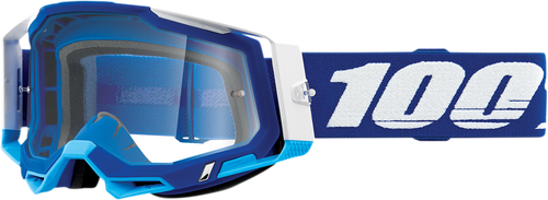 Racecraft 2 Goggles - Blue - Clear - Lutzka's Garage