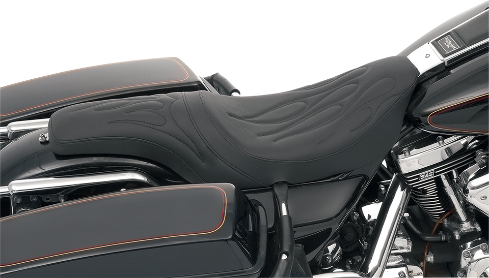 Predator Seat - Flame Stitched - FLHR/FLHX 99-07