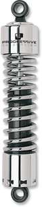 412 Series Shock - 12.5" - Heavy Duty - Chrome - XL - 04-19 - Lutzka's Garage