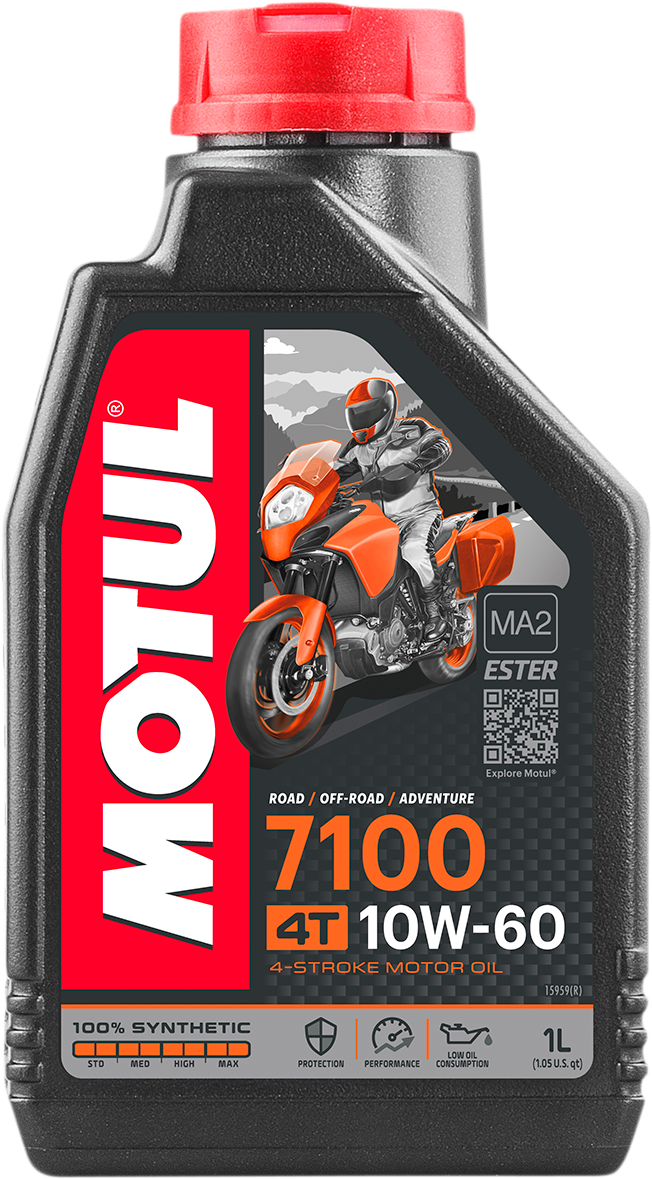 7100 4T Synthetic Oil - 10W-60 - 1 L - Lutzka's Garage