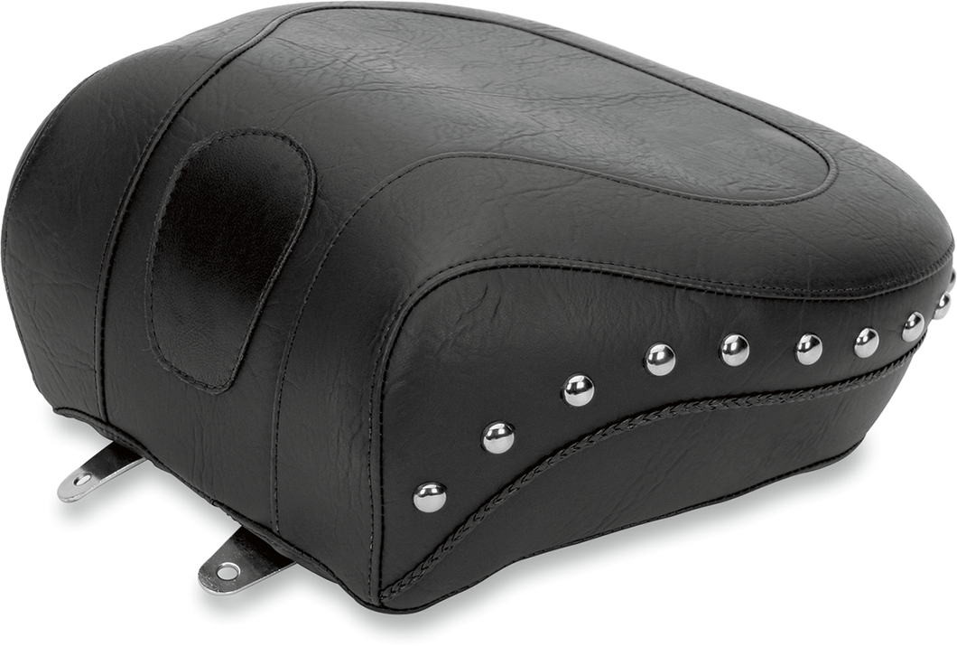 Wide Pillion Pad - Studded - Softail 84-99