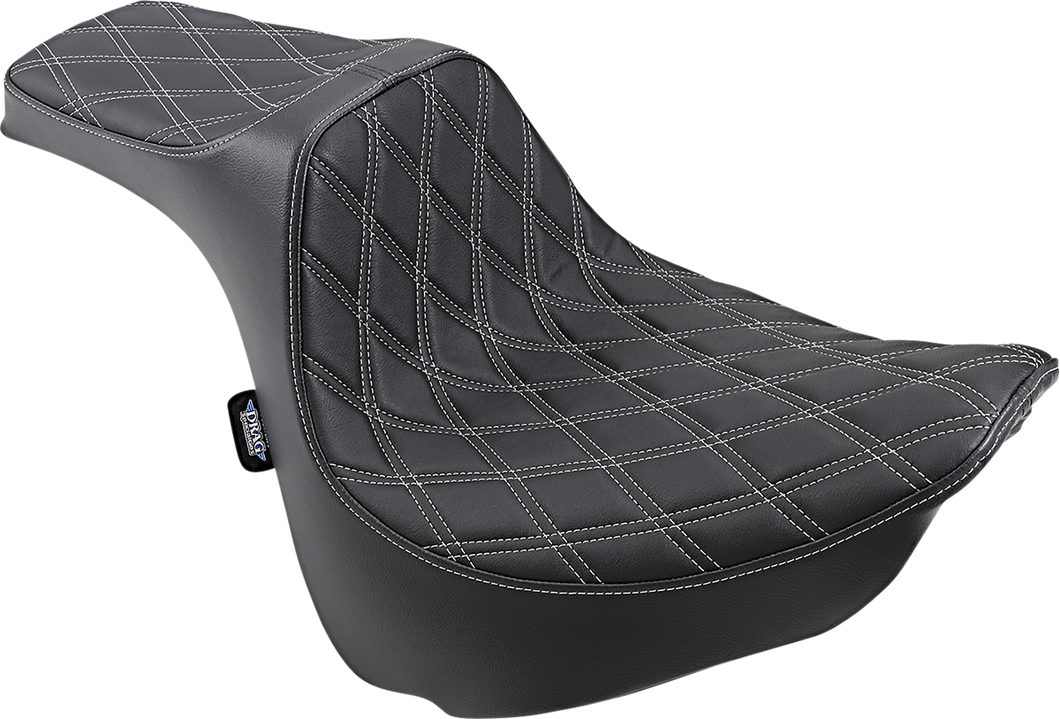 Predator III Seat - Double Diamond - Silver Stitched - FXFB/S 18-22