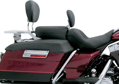 Lowdown Seat with Driver Backrest - Plain - FLHR 97-07