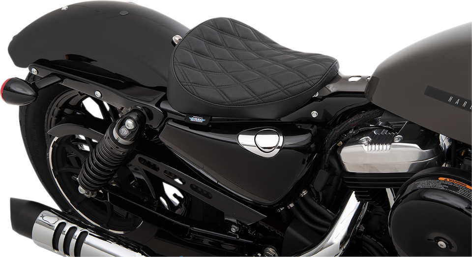 Bobber Solo Seat - Double Diamond - XL 10-22