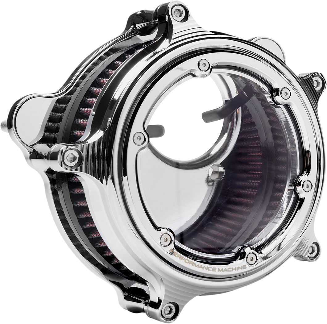 Vision Air Cleaner - Chrome - XL - Lutzka's Garage