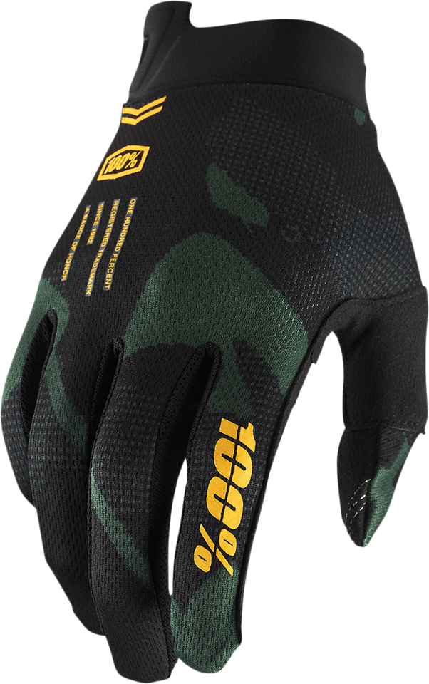 iTrack Sentinel Gloves - Black - Small - Lutzka's Garage