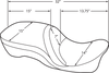 Touring Seat - Double Diamond - FL 97-07