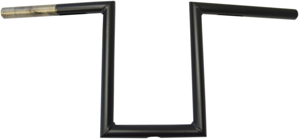 Handlebar - Narrow Z - 10" - Flat Black - Lutzka's Garage