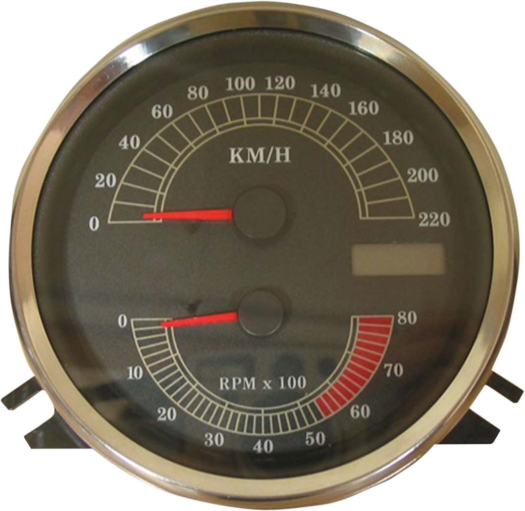 Electronic Speedometer/Tachometer - Stock Look - 220 KPH/8000 rpm