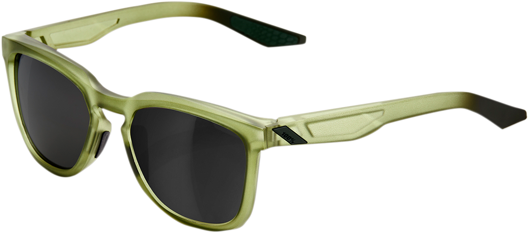 Hudson Sunglasses - Olive - Black Mirror - Lutzka's Garage