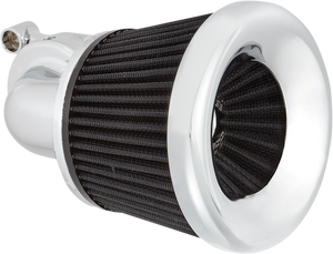 Velocity 90° Air Cleaner Kit - Chrome - Lutzka's Garage