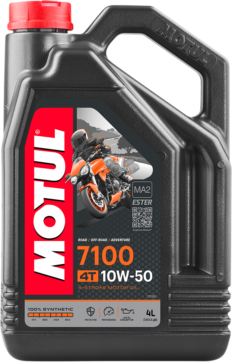 7100 4T Synthetic Oil - 10W-50 - 4 L - Lutzka's Garage