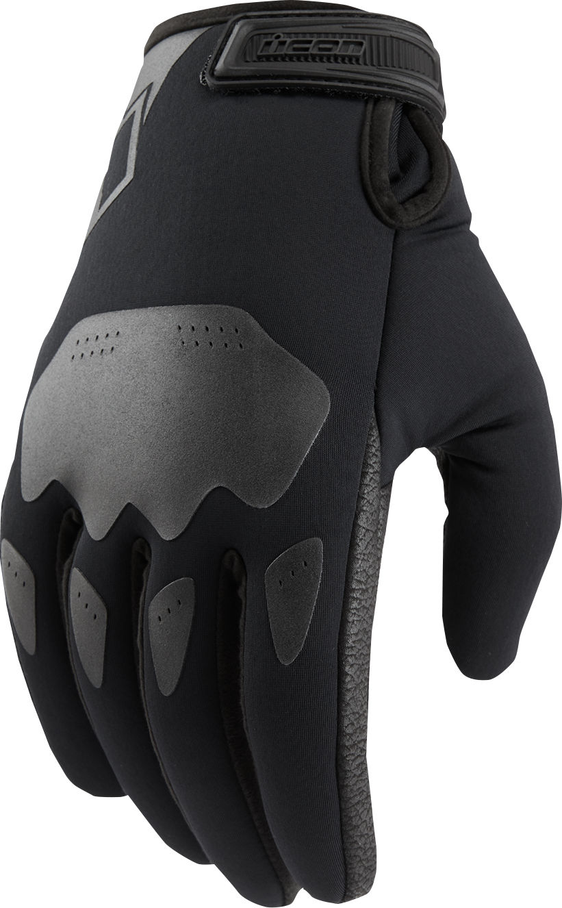 Hooligan Insulated CE Gloves - Black - Small - Lutzka's Garage